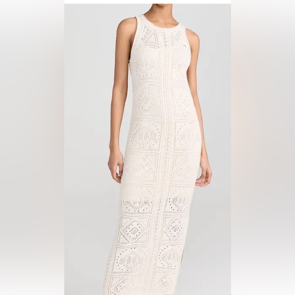 Crochet maxi dress